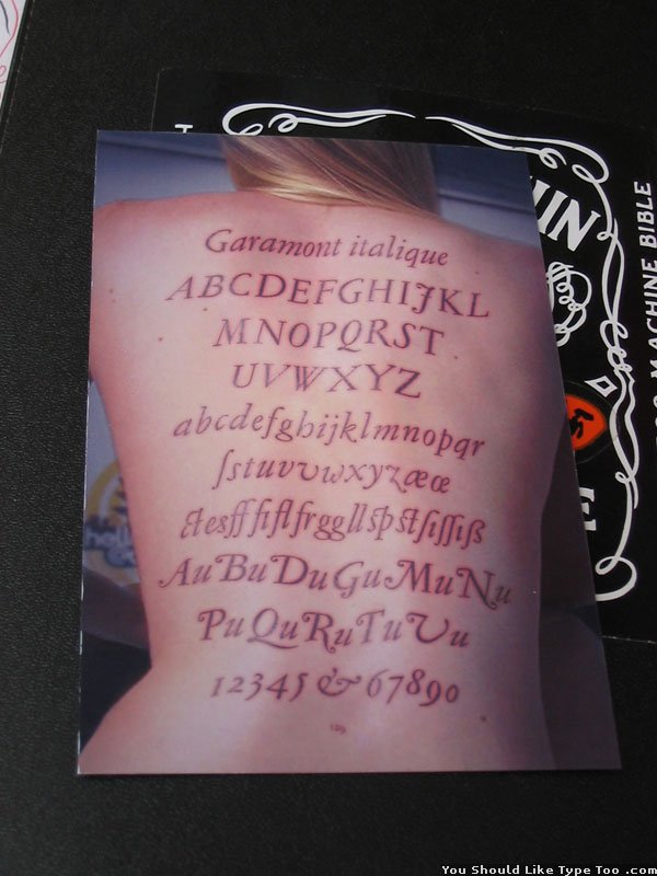 Designs of Tattoo Lettering