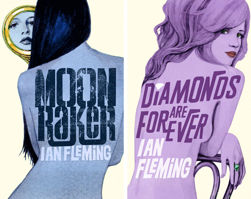 James Bond book covers 2