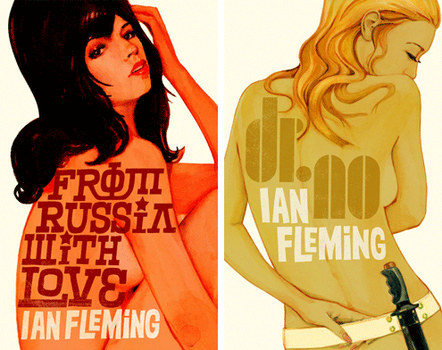 James Bond book covers 3