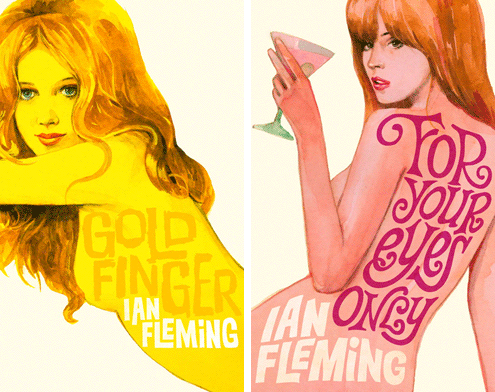 James Bond book covers 4