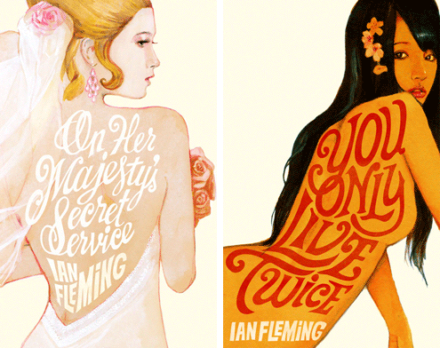 James Bond book covers 6