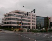 The new building. Linotype occupies the top 4 floors.