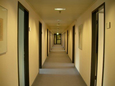 The main hallway