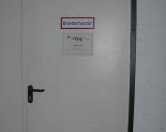The secret entrance disguised as a normal door