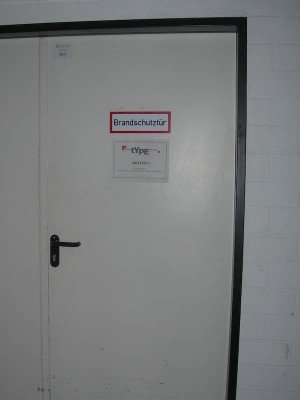 The secret entrance disguised as a normal door