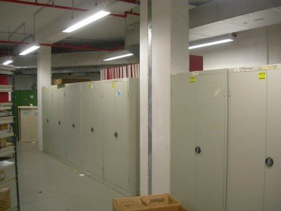 some of the many cabinets