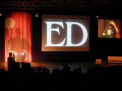 Typo Berlin: The star of the event: Ed Benguiat