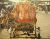 decorated rickshaws from India decorated rickshaws from India