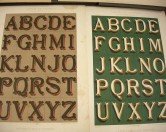 Amazing collections of (mostly French) lettering samples Amazing collections of (mostly French) lettering samples