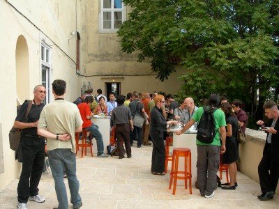 Conference patio