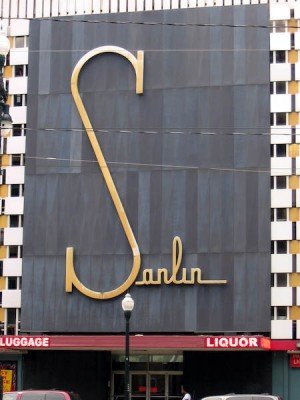 The wonderful sign for Sanlin in New Orleans