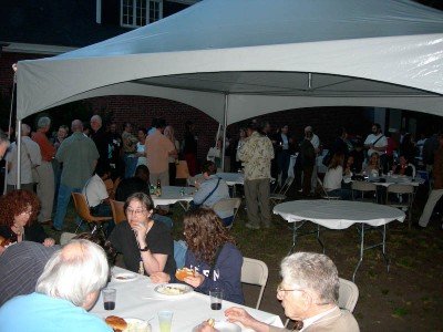 Closing night dinner at the Museum of Printing in North Andover