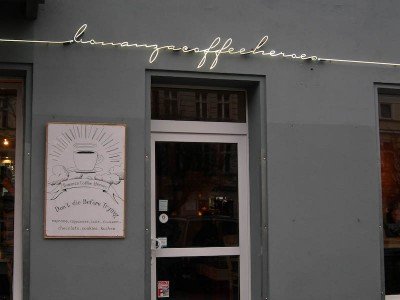 Some great neon with some great coffee