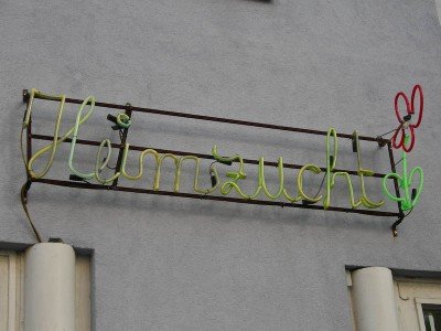 Neon Sign in Typographic Berlin