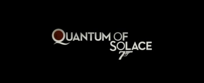 Quantum Of Solace