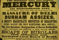 The use of different type styles helps differentiate stories