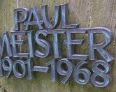 beautiful metal letters that "float" above the face of the headstone
