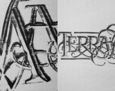 From Typo Berlin 08: Ed Benguiat pencil sketches