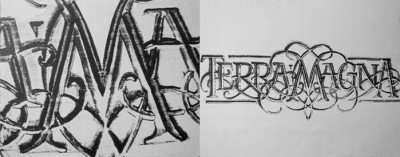 From Typo Berlin 08: Ed Benguiat pencil sketches