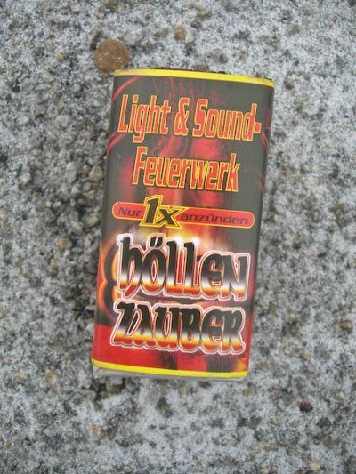 Höllen Zauber (hell magic) fireworks