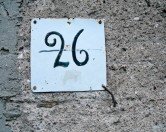 Roman House Number