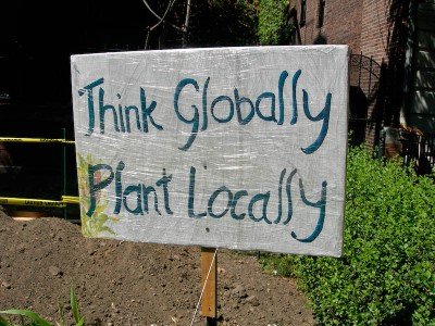 Boston Type - Local Produce Sign
