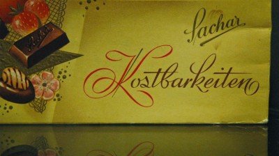 Packaging from East Germany