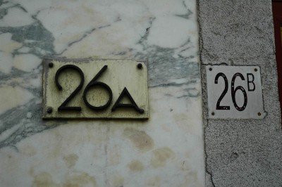 Den Haag House Number 26A + 26B