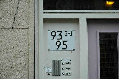 Den Haag House Number 93 G-J + 95
