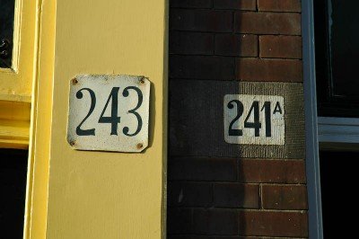 Den Haag House Number 241A + 243