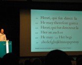 Tim Ahrens speaks at TYPO Berlin about optical sized fonts
