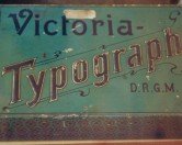 Museum of Things – Victoria Typograph D.R.G.M