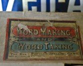 Museum of Things - Word Making and Word Taking - Spelling Game