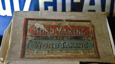 Museum of Things - Word Making and Word Taking - Spelling Game