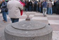 pda trafalgar sculpture