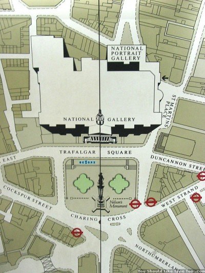 pda trafalgar location map