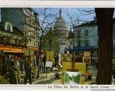[pda] Paris: Postcard of Place du Tertre