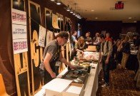 The Hamilton Wood Type Museum had a great stand with demos the entire time