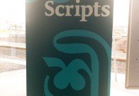 World Scripts Exhibition Banner
