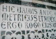 Inscriptions from Florence, Italy